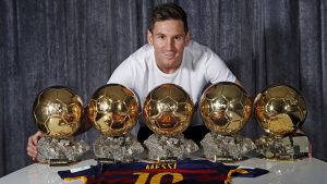 5 Time Ballon d'Or Winner Lionel Messi